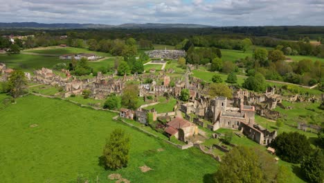 Ruinas-Del-Antiguo-Pueblo-De-Oradour-sur-Glane,-Departamento-De-Alto-Vienne,-Nueva-Aquitania-En-Francia