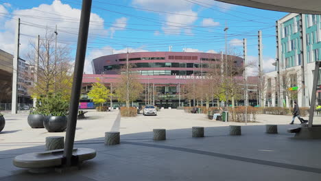 Malmö-Arena,-Wo-Der-Eurovision-Song-Contest-2024-In-Malmö,-Schweden,-Stattfinden-Wird