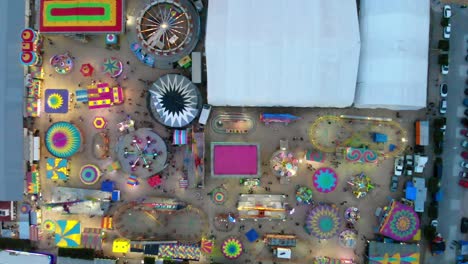 Toma-Cenital-De-La-Feria-Anual-De-Huajuapan-De-León,-Oaxaca,-México.