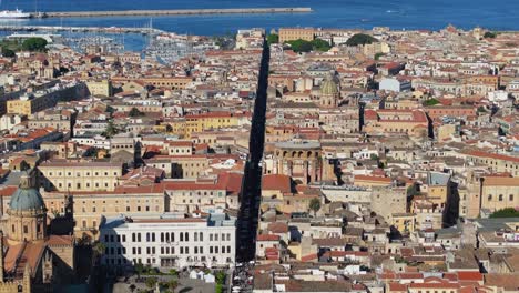 Cassaro,-Palermo---Via-Vittorio-Emanuele-Ii,-Via-Toledo---Retroceso-Aéreo