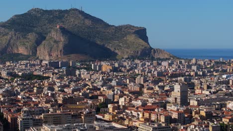 Incredible-Aerial-View-Above-Downtown-Palermo-on-Summer-Day-in-Sicily