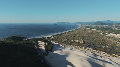 Joaquina-beach-in-Florianopolis,-Brazil