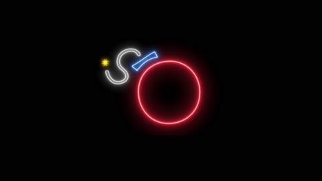 A-cartoon-style-neon-sign-depicts-a-small-bomb-with-a-lit-fuse-and-a-bright-sparkle