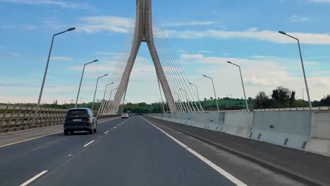 A-4K-car-journey-over-The-MI-Belfast-to-Dublin-Boyne-Valley-Bridge-Ireland