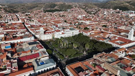 Sucre-capital-city-of-bolivia-bolivian-drone-aerial-view-south-america-Casa-de-la-Libertad-Chuquisaca