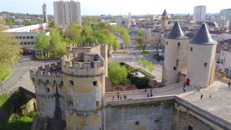 Drone-View-of-Cathedral-of-Saint-Etienne-Metz-Lorraine-Moselle