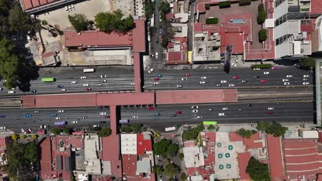 Aerial-View-of-CDMX-Avenues-with-cars-and-houses