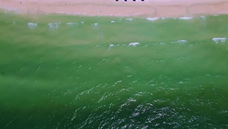 An-aerial-view-of-the-shoreline-in-Seaside-Florida