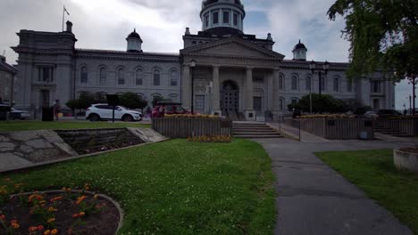 walking-to-the-city-hall-building-of-kingston