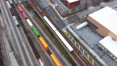 Vista-Aérea-Del-Tramo-De-Las-Instalaciones-De-Hulsey-Yard-Hasta-La-Estación-De-Metro-King-Memorial