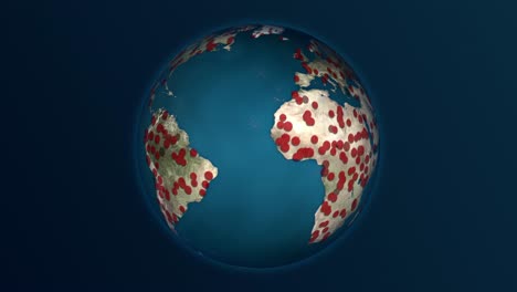 Pandemic-outbreak-with-hotspots-on-a-realistic-modeled-rotating-Earth