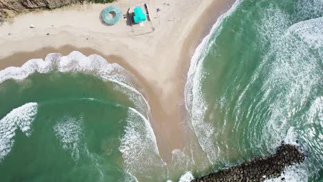 drone-shot-above-breakwater-at-israeli-south-city-ashkelon