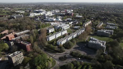 University-Of-Warwick-Campus-Aerial-View-Editorial