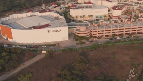 La-Isla-Residences-Liverpool-Shopping-Mall,-Acapulco-Mexico,-Aerial-View