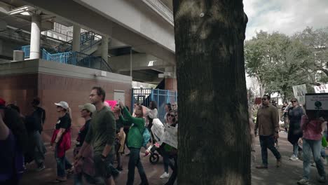 Marcha-De-Mujeres-Que-Tuvo-Lugar-En-Jacksonville,-Florida.