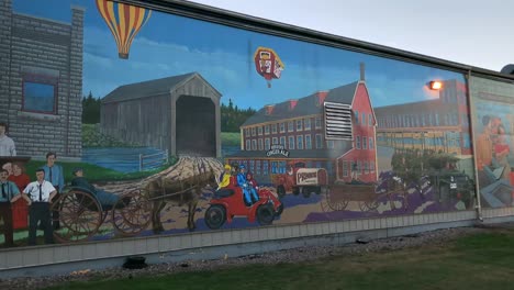 Wall-Mural-Reveled-From-Car-On-Gimble