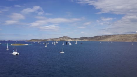 Regatta-Um-Die-Kornaten-In-Kroatien