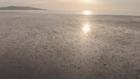 Amanecer-En-La-Playa-Dollymount-Dublín-Irlanda