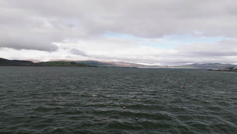 Greenock,-Escocia-En-Un-Día-Ventoso-Sobre-El-Río-Clyde