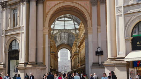 Bustling-Milanese-arcade-with-shoppers-and-historic-architecture