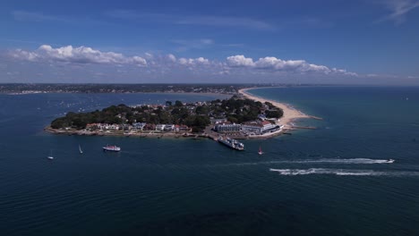 Blick-Von-Oben-über-Sandbänke-Poole