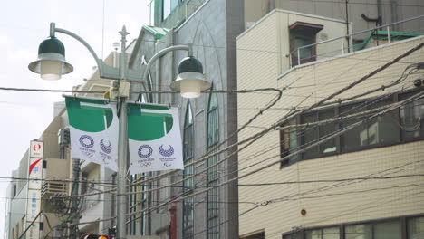 Tokyo-2020-Olympic-and-Paralympic-Games-flags-fly-on-Japanese-street-during-pandemic