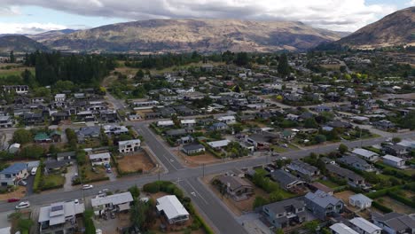 Zona-Residencial-Suburbana-De-La-Ciudad-De-Wanaka-En-Nueva-Zelanda