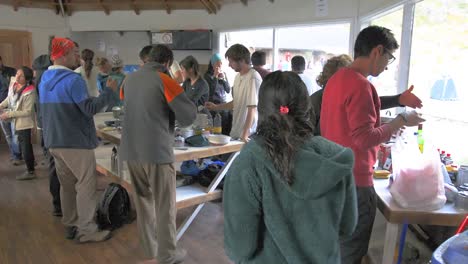 People-in-the-camp-preparing-food-in-the-indoor-kitchen