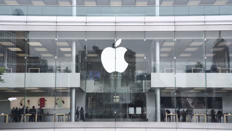 Der-Apple-Store-Des-Amerikanischen-Multinationalen-Technologieunternehmens-In-Hongkong