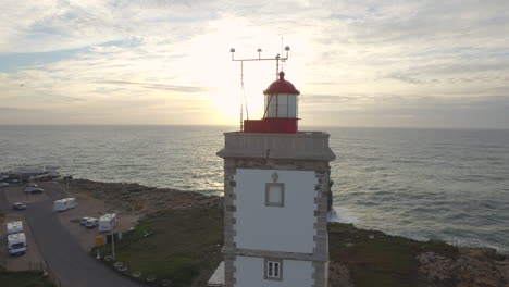 Beautiful-shot-of-Peniche's-Lighthouse