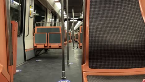 Empty-subway-station-in-paris-due-to-corona-covid