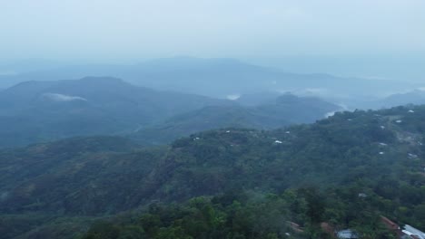 Drohnenvideoaufnahme-Der-Hügellandschaft-Von-Nagaland