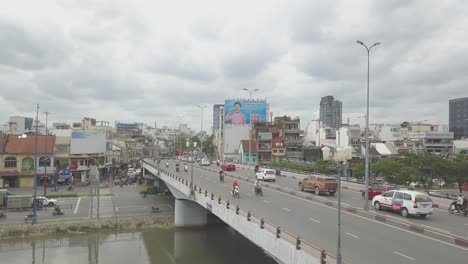 Landmark-building's-footage-in-beautiful-morning