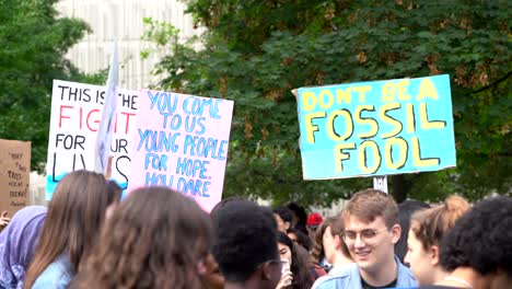 Plakate-Zum-Marsch-Zum-Globalen-Klimawandel