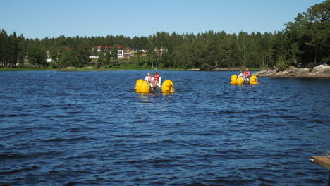 Wasserfahrräder-Am-Wassersee