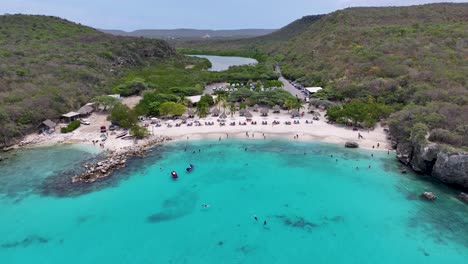 Daaibooi-Strand-In-Willemstad-In-Den-Niederlanden-Curacao