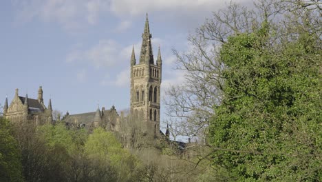 Universität-Glasgow-Gebäude-Natur