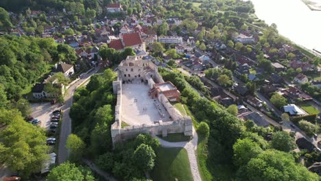 Aerial-architecture-of-Kazimierz-Dolny-city