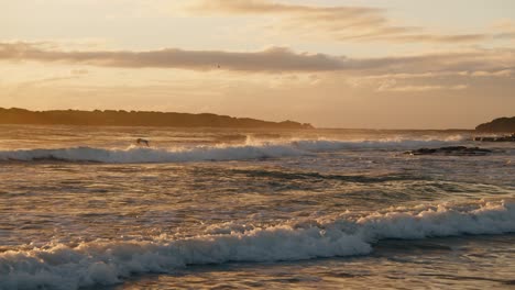 Amanecer-En-Port-Kembla,-Nueva-Gales-Del-Sur,-Australia