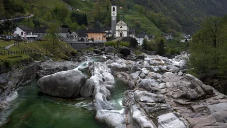 Church-in-Lavertezzo,-Verzasca