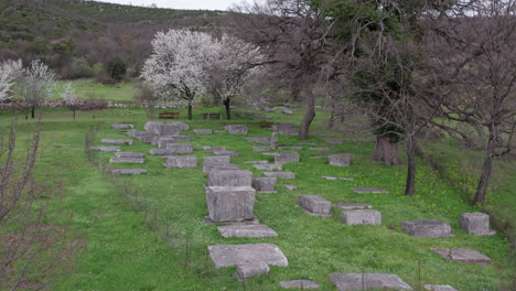 Cemetery-of-old-medieval-tombstone---Stecak