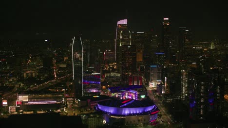 Aerial-view-of-over-Los-Angeles-in-4K-LA-drone-shot-L
