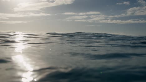 MM-Beach-Port-Kembla-bobbing-around-in-the-waves,-NSW,-Australia