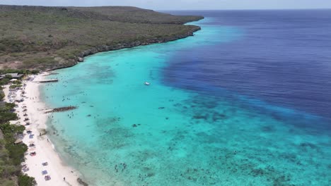 Playa-De-Porto-Marie-En-Willemstad-En-Países-Bajos-Curazao