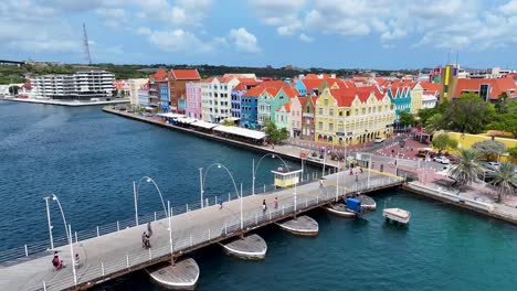 Innenstadt-Von-Punda-In-Otrobanda-In-Willemstad,-Curacao