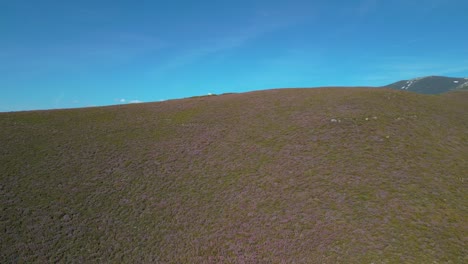 Volando-Sobre-Montañas-Verdes-En-El-Pueblo-De-Piornedo,-Galicia,-España---Disparo-De-Drone