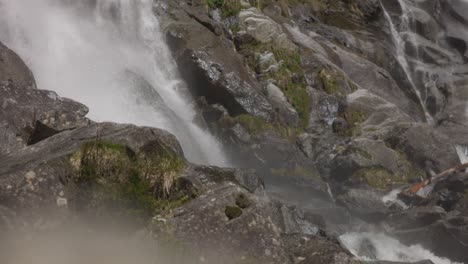 Gushing-Stream-Of-Cascate-Nardis-Of-Trentino-In-Val-di-Genova,-Pinzolo,-Trento,-Italia