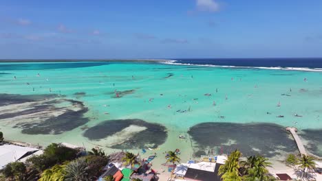 Sorobon-Beach-In-Kralendijk-Auf-Bonaire,-Niederländische-Antillen