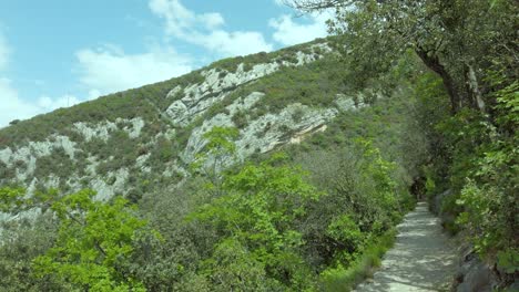 Nature-trail-trekking-on-the-mountain