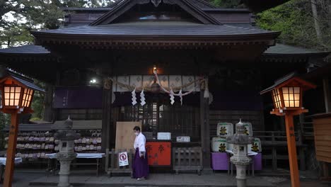 Tempel-Am-Berg-Fuji-Im-Arakurayama-Sengen-Park